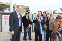 بالفيديو: افتتاح إشارة ضوئية جديدة في شارع هلن كلر بمدينة اللد 